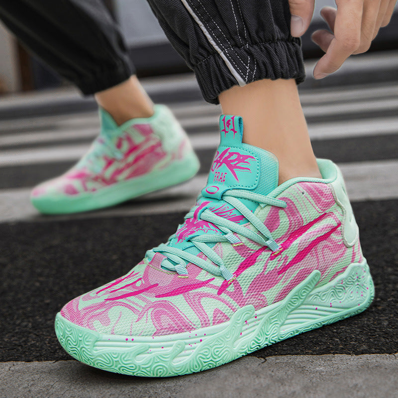 Men's Beginner Training Sneakers Basketball Sports Shoes