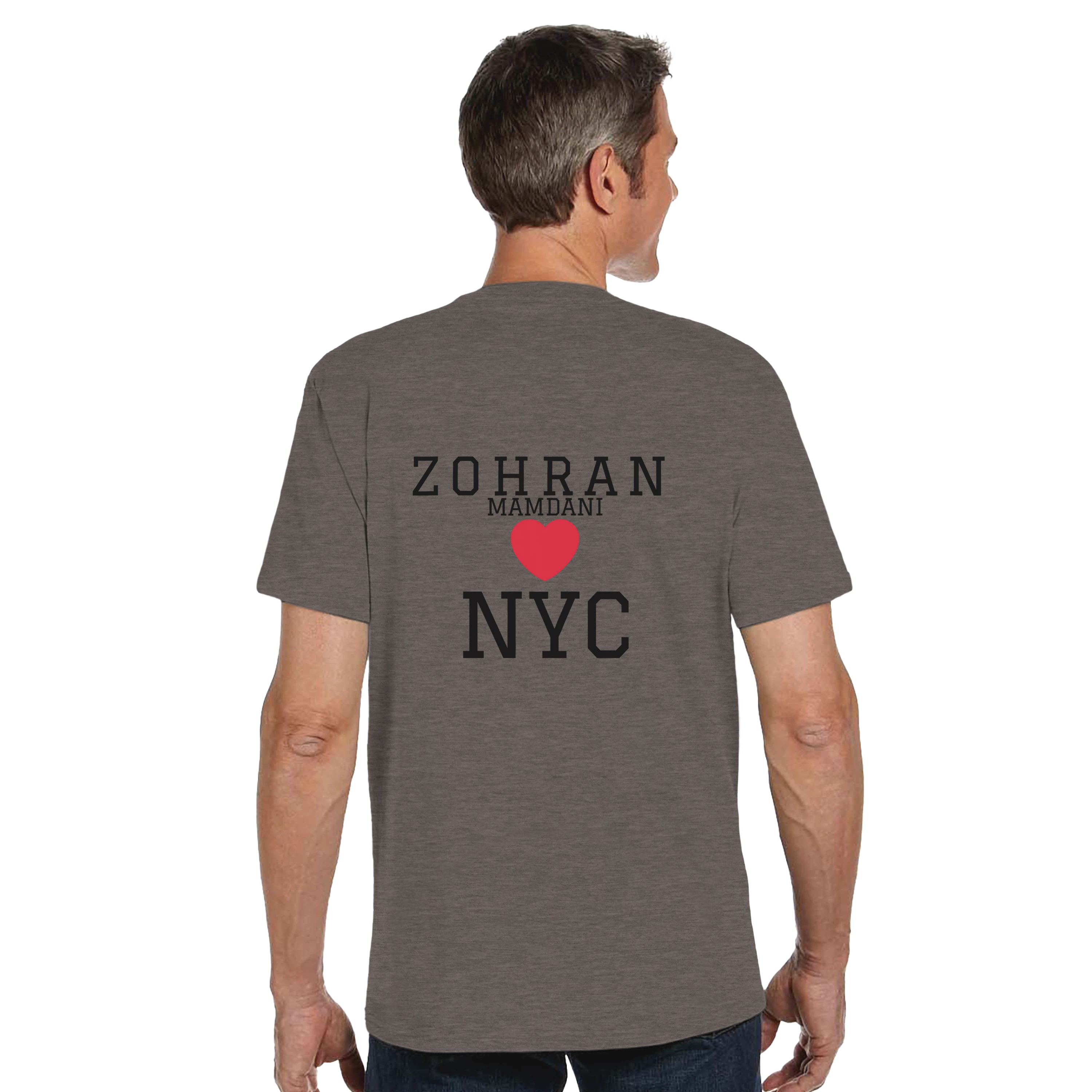 ZOHRAN Mamdani ❤️ NYC Unisex T-Shirt – Durable Organic Cotton Design