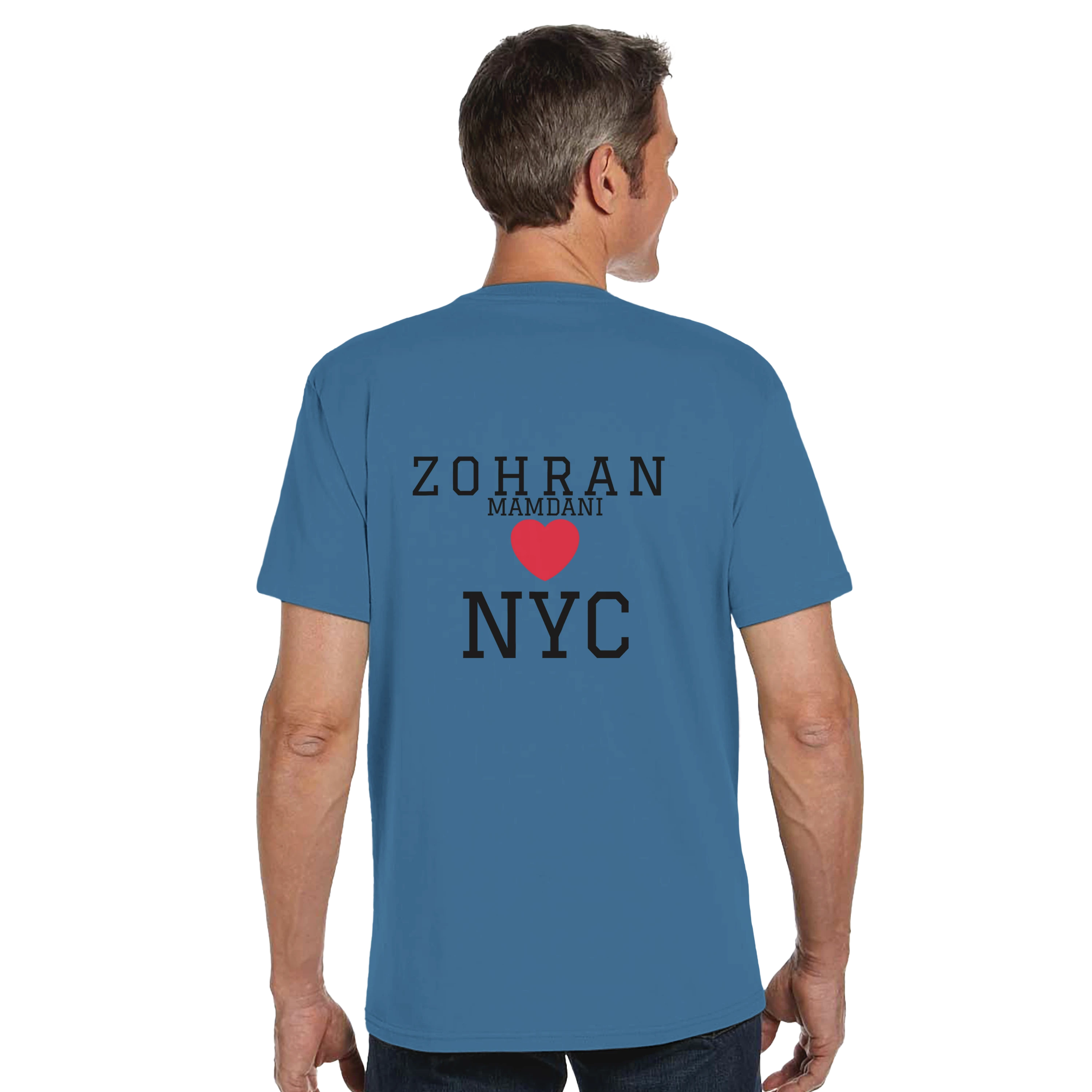 ZOHRAN Mamdani ❤️ NYC Unisex T-Shirt – Durable Organic Cotton Design